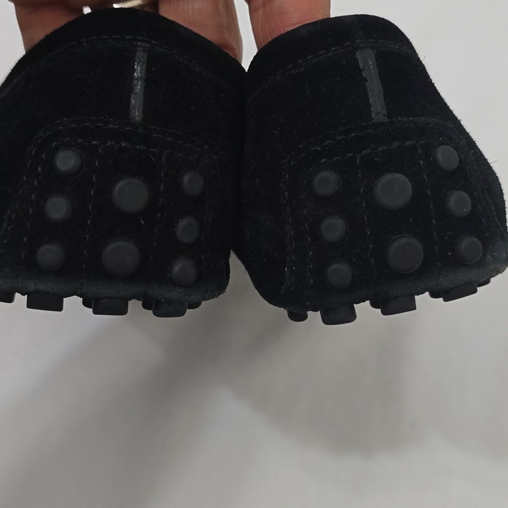 GUCCI Sachalin Sport Black Suede Women’s Loafers Shoes 36.5 - Picture 6 of 9